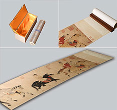 改则馆藏书画复制博物馆书画复制服务